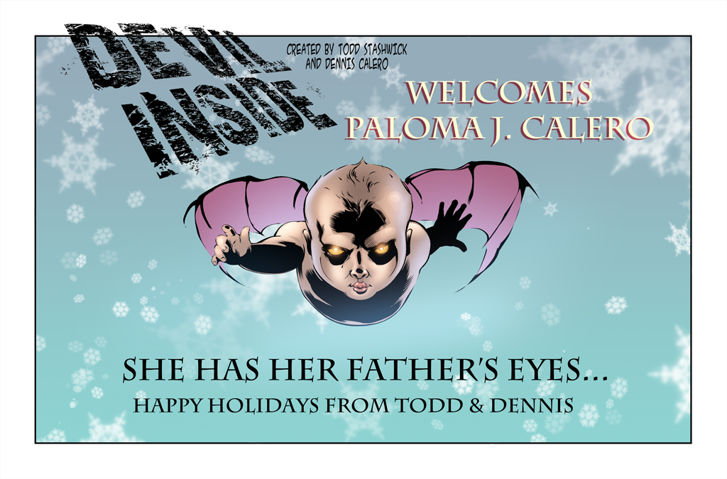 Chapter 1, Episode 25 Bonus Birth Announcement and Holiday Card